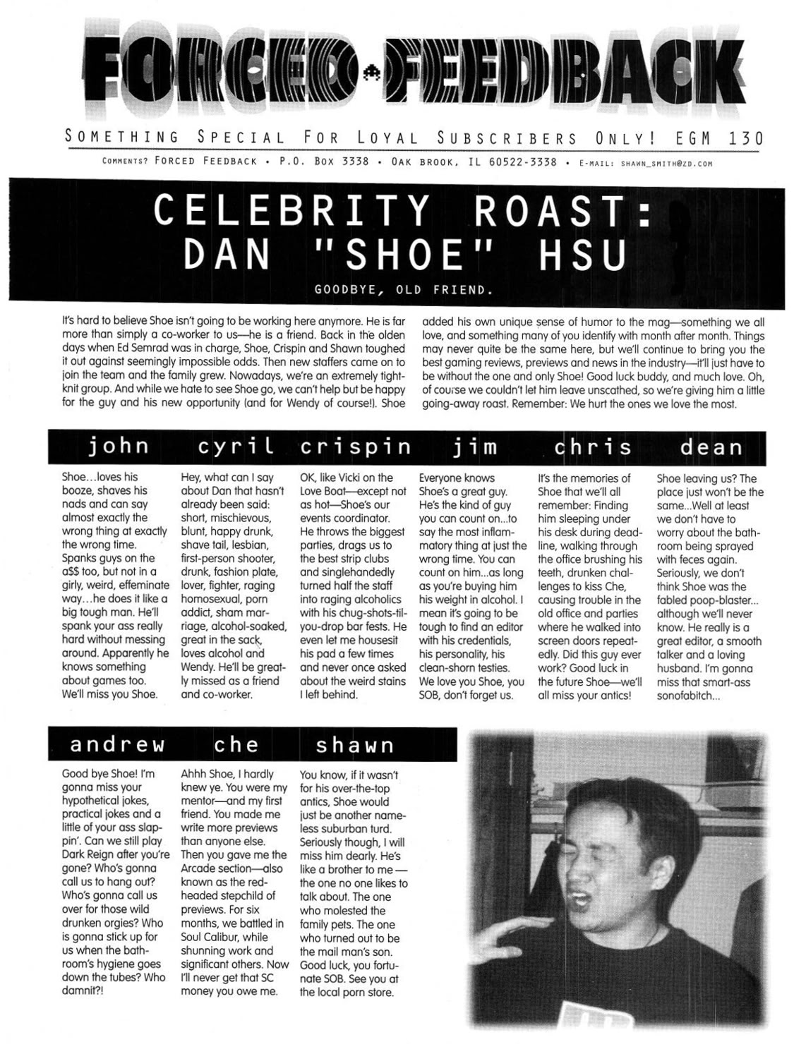 EGM: Shoe Roast